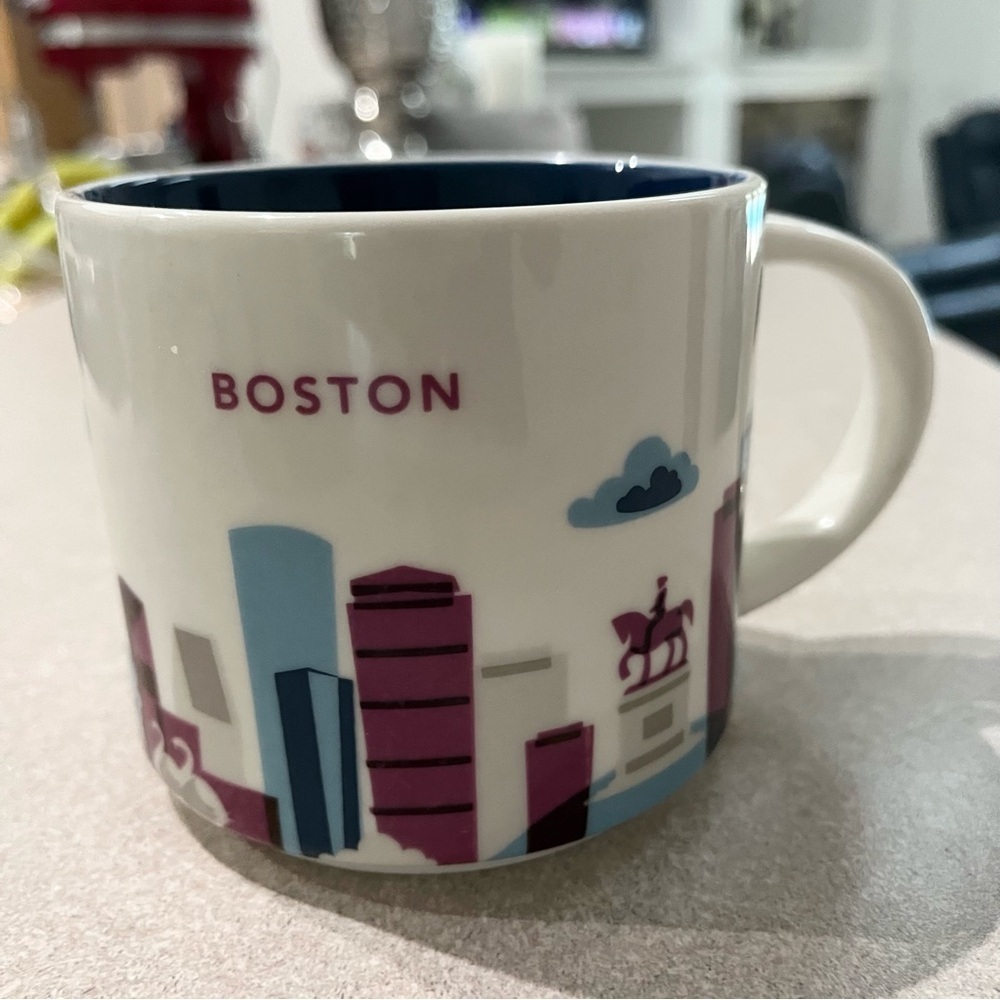 Starbucks You Are Here Series Full Sized Mug, 14 oz. Boston